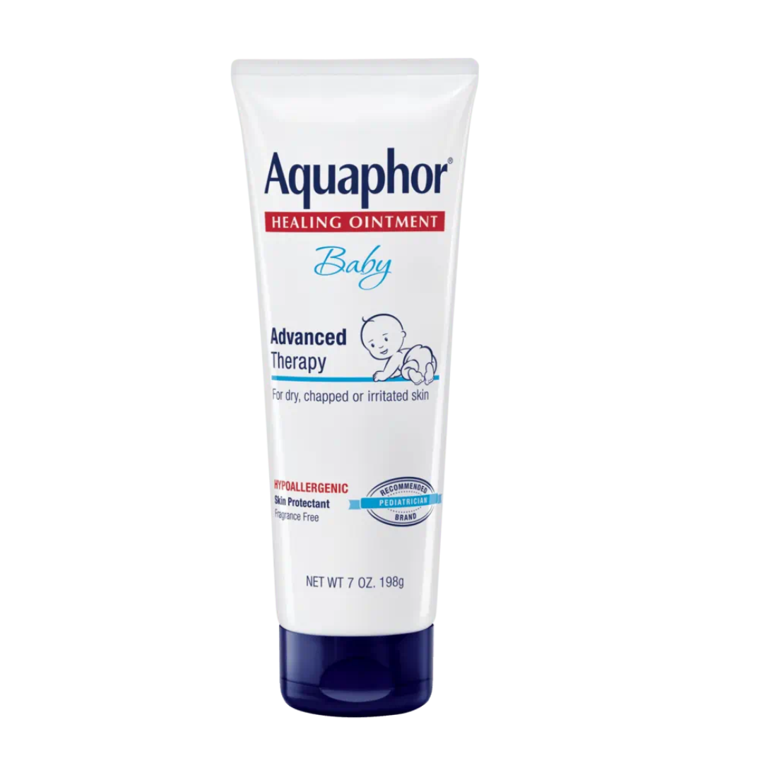 Aquaphor Baby Healing Ointment Advanced Therapy Skin Protectant - Dry Skin and Diaper Rash Ointment - 7oz