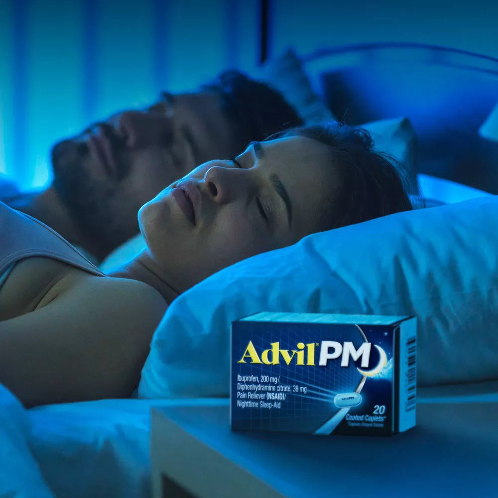Advil PM Liqui-Gels Pain Reliever/Nighttime Sleep Aid Liquid Filled Capsules - Ibuprofen (NSAID)