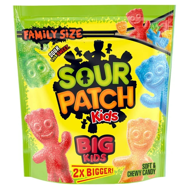 Sour Patch Kids Assorted Soft & Chewy Candy Family Size - 28.8oz