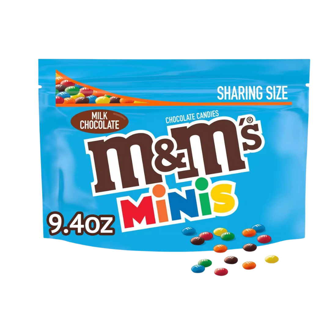 M&M's Milk Chocolate Minis Sharing Size Candy - 9.4oz