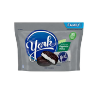 York Dark Chocolate Peppermint Patties Candy, Family Pack 17.3 oz