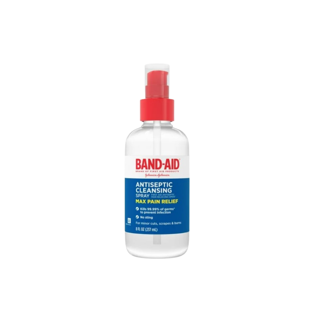 Band-Aid Brand Pain Relieving Antiseptic Cleansing Spray, 8 fl. oz