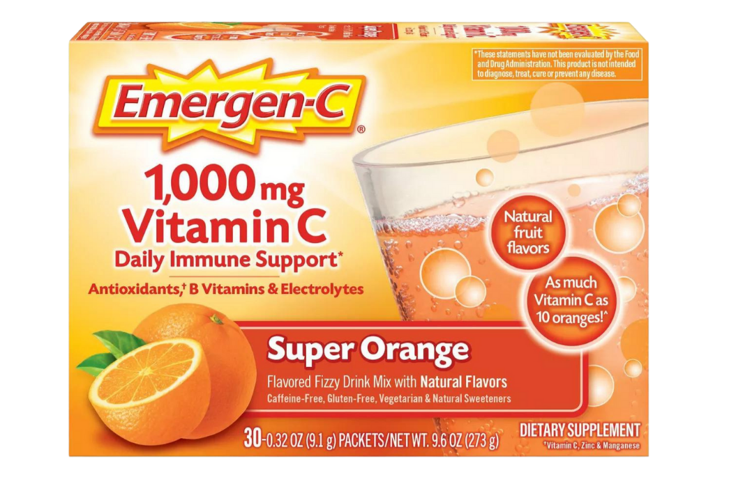 Emergen-C Vitamin C Drink Mix Packets - Super Orange