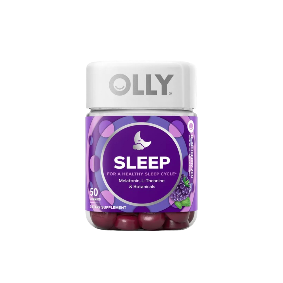 OLLY 3mg Melatonin Sleep Gummies - Blackberry Zen - 50ct