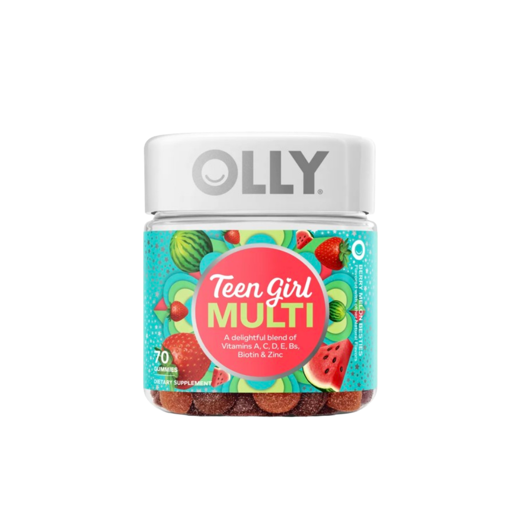OLLY Teen Girl Multivitamin Gummies - Berry Melon - 70ct