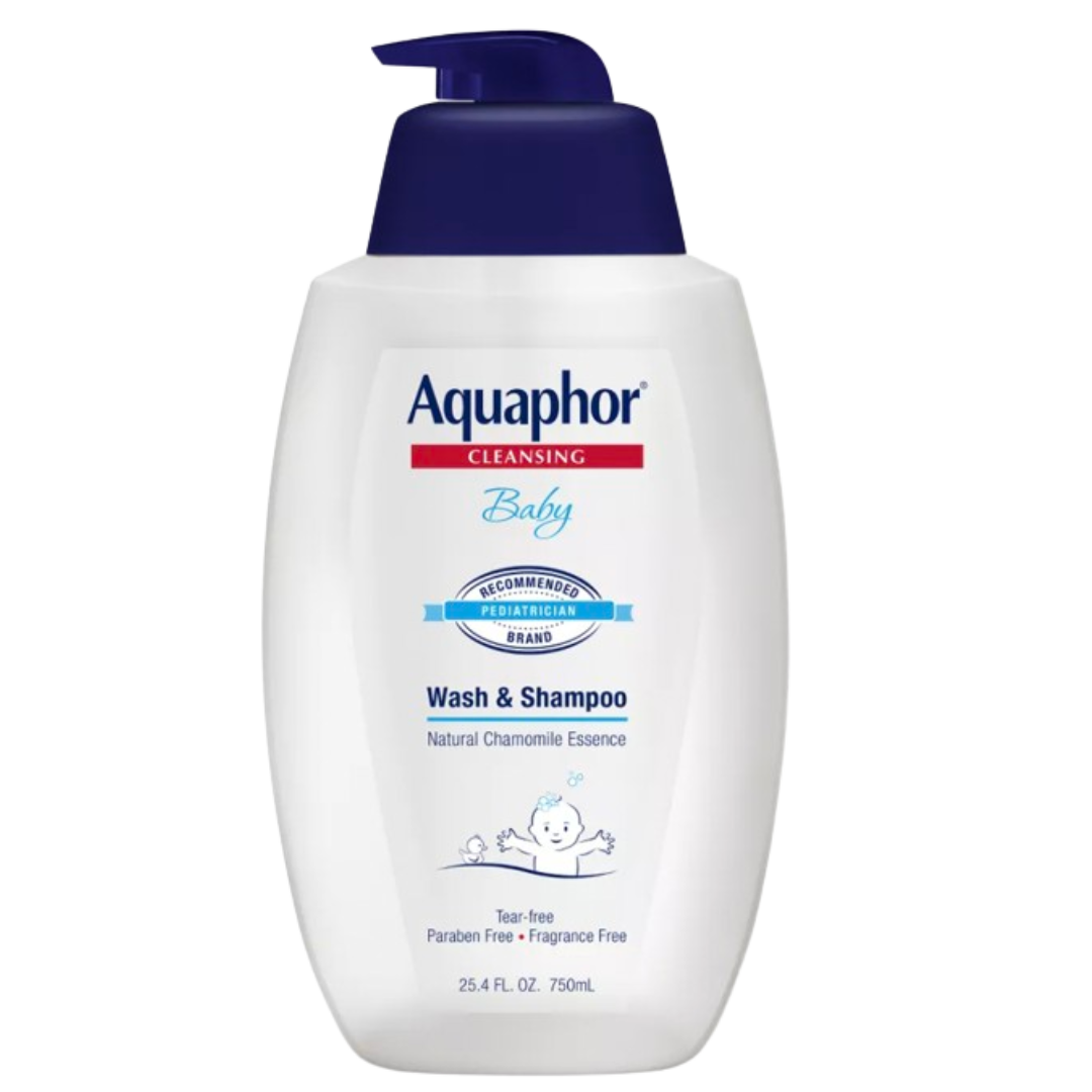 Aquaphor Unscented Baby Wash and Shampoo - 25.4oz