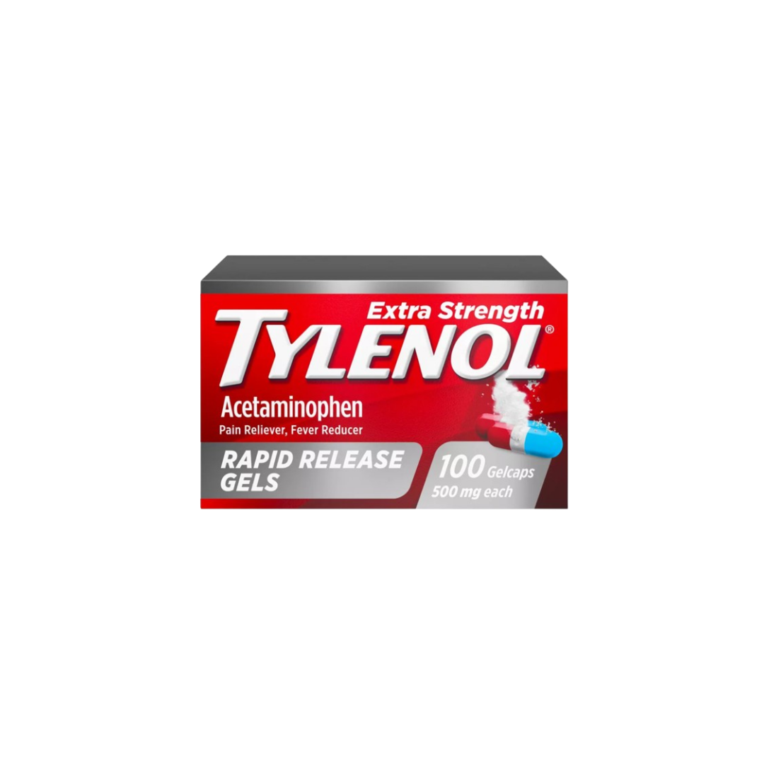 Tylenol Extra Strength Pain Reliever & Fever Reducer Rapid Release Gelcaps - Acetaminophen