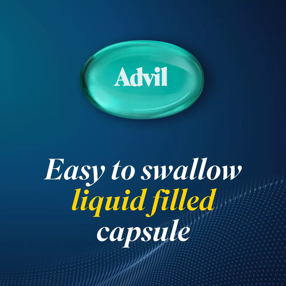 Advil Pain Reliever/Fever Reducer Liqui-Gel Minis - Ibuprofen (NSAID)