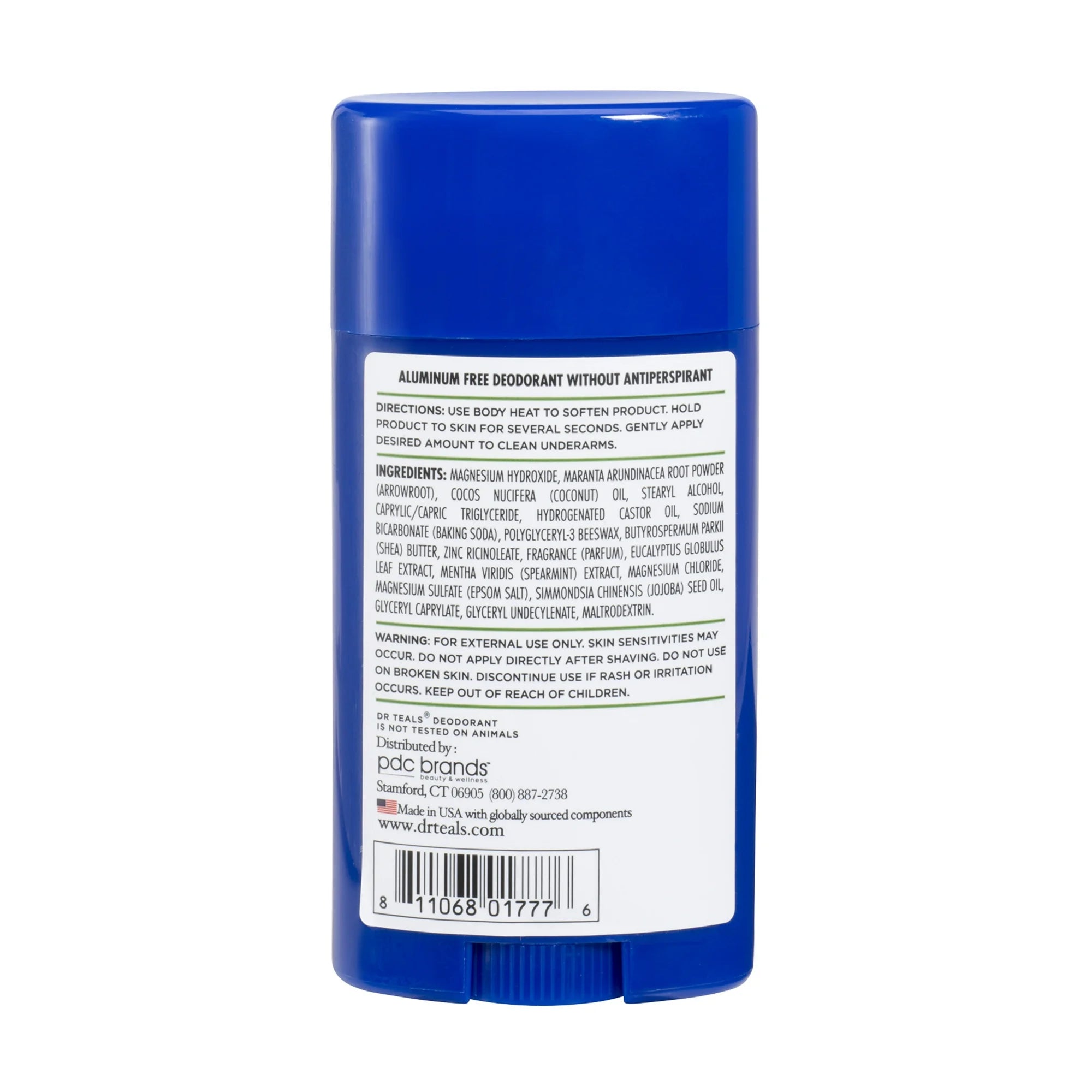 Dr Teal's Eucalyptus 2.65 Oz Deodorant